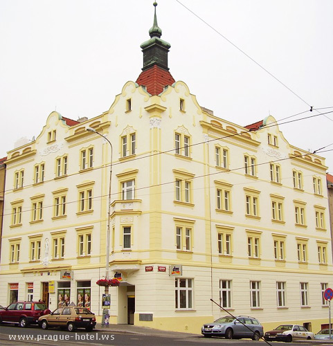 Fotografie prazskeho hotelu U Sladku.