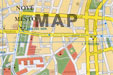mapa Prahy - apartm�n tenax 