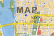 mapa Prahy - hostel na zborenci 