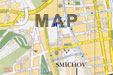 mapa Prahy - hotel andels 
