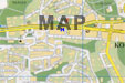 mapa Prahy - hotel kavalir 