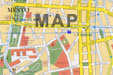 mapa Prahy - hotel novotel praha city 